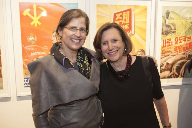 Upper West Side City Council Member Helen Rosenthal with WESTY Award winner Ellen V. Futter, President of the American Museum of Natural History. Photo by Mary Newman