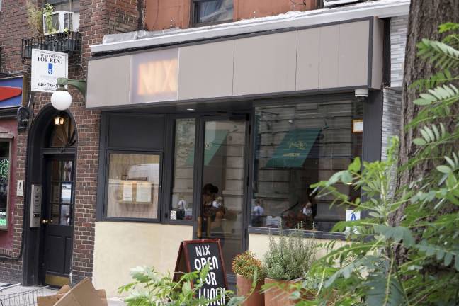 Nix open for lunch. Photo: Susan Marque