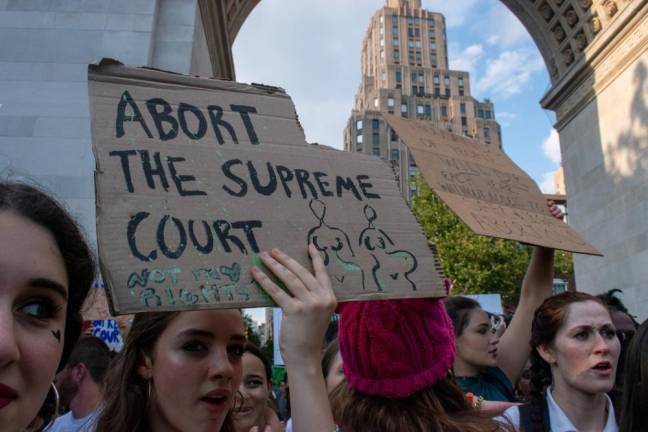 Protesters in Washington Square Park on June 24. Photo: Leah Foreman