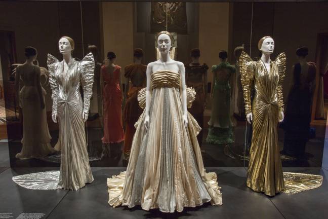 &#x201c;Heavenly Bodies: Fashion and the Catholic Imagination,&quot; Robert Lehman Wing. Photo: &#xa9; The Metropolitan Museum of Art