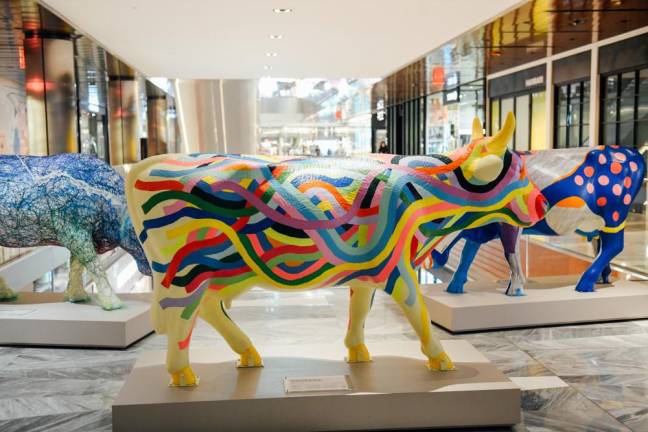 Cowzza at Hudson Yards mall. Photo: Rommel Demano