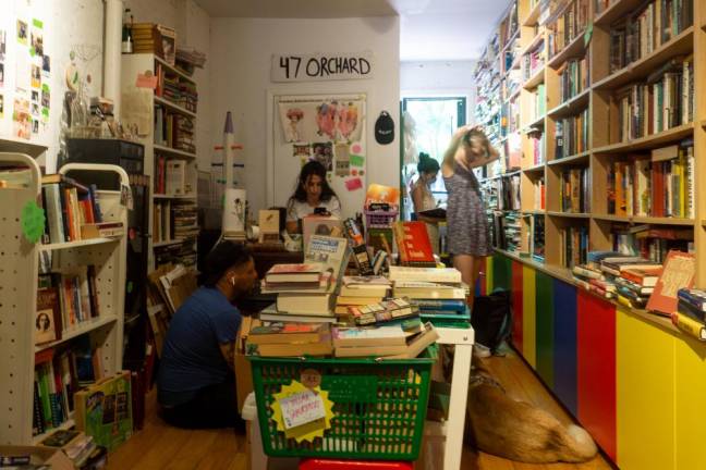 Inside Sweet Pickle Books. Photo: James Pothen