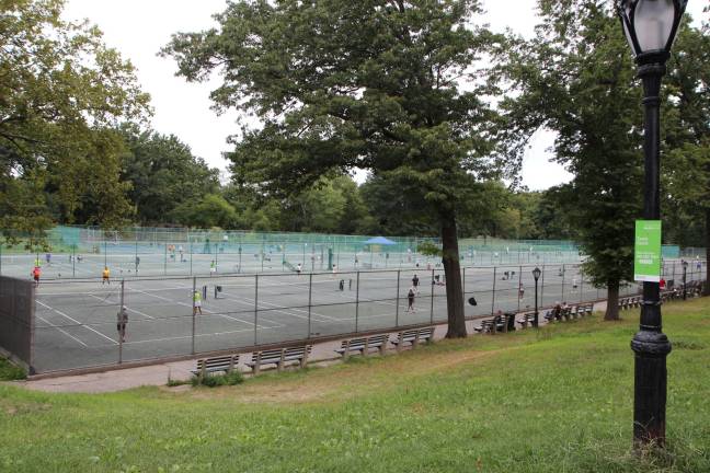 The courts in Central Park. Photo by Jesse Davis via flickr