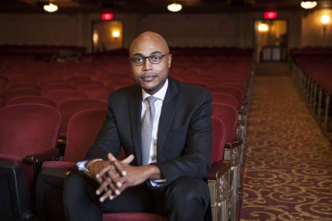 Clinton Neils, VP and general manager of the Beacon Theatre, worked his way up from his start as a security guard at Madison Square Garden. Photo by Mary Newman