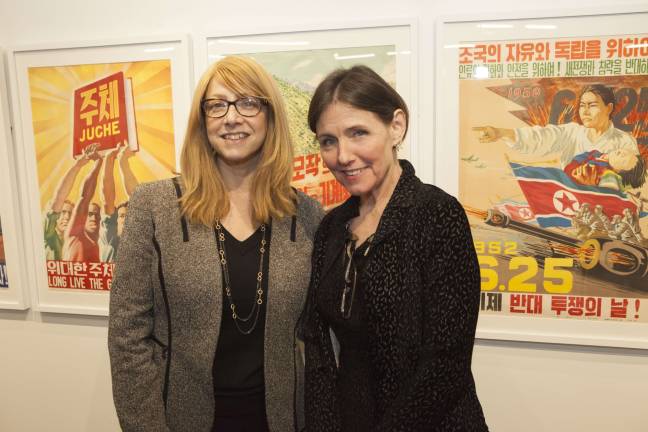 Assembly Member Linda Rosenthal with WESTY Award winner, and fellow animal lover, Rita McMahon, the founder of the Wild Bird Fund. Photo by Mary Newman