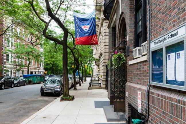 Exterior of Dwight School on the Upper West Side. Photo: Mike Sheehan