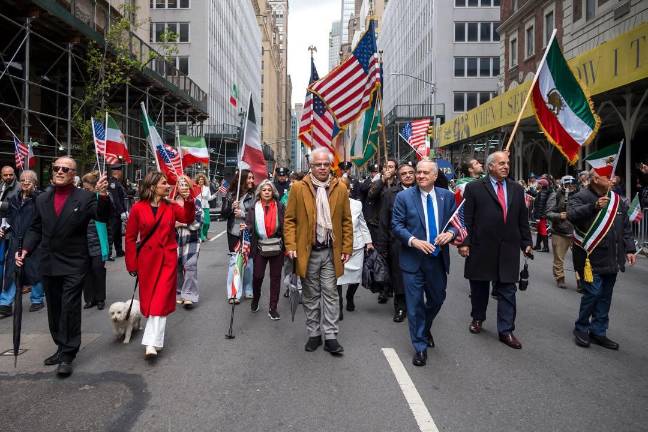 Persian Day Parade on Madison Avenue, April 19 showed lots of spirit.
