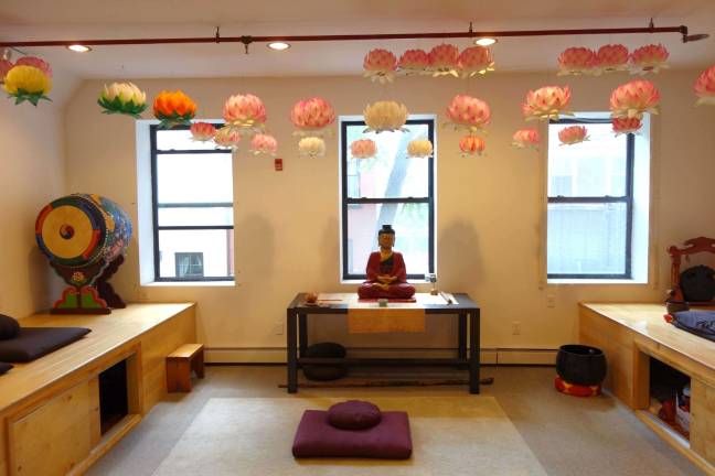 Another of the Zen Buddhist Temple's several interior spaces.&#xa0;Photo: Ben Henry /&#xa0;Zen Buddhist Temple