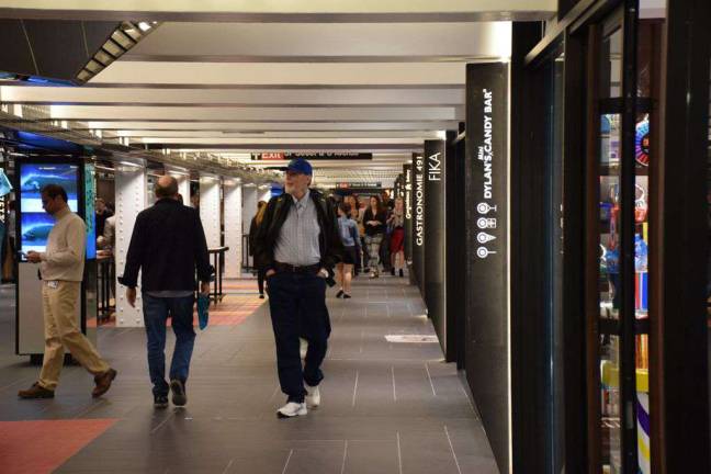 About 40 shops and eateries comprise TurnStyle, a retail corridor recently opened at the Columbus Circle-59th Street subway station. Photo: Melody Chan