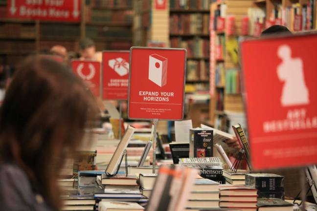 At the Strand. Photo: Marco, via flickr