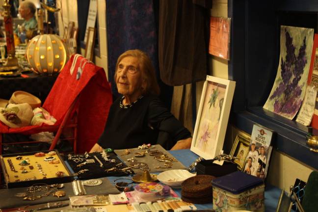 Mathilde Freund at the Grand Bazaar Market on the Upper West Side. Photo: Rui Miao