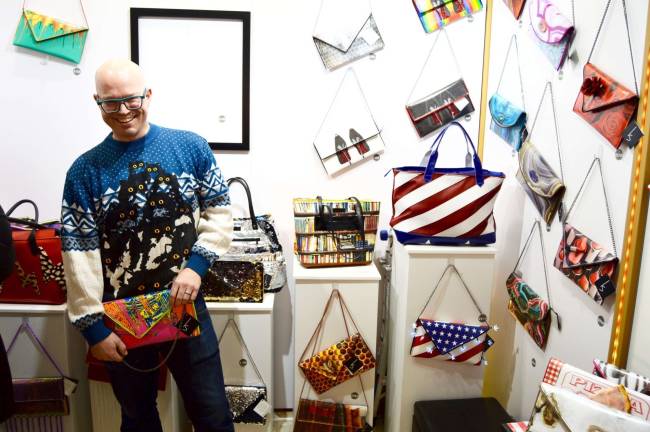 Kent Stetson&#x2019;s boutique at Grand Central Station. Photo: Andrew Willard