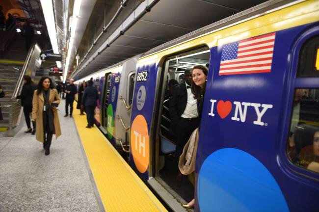 The Second Avenue subway on Dec. 31. The new line opened to the public at noon on Jan. 1. Photo: Kevin P. Coughlin/Office of the Governor