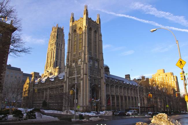Private developers will break ground next year on a condominium tower on the campus of Union Theological Seminary in Morningside Heights. The development is the result of an air rights transfer deal to fund $100 million in renovations to Union&#x2019;s campus. Photo: David Merrett, via flickr