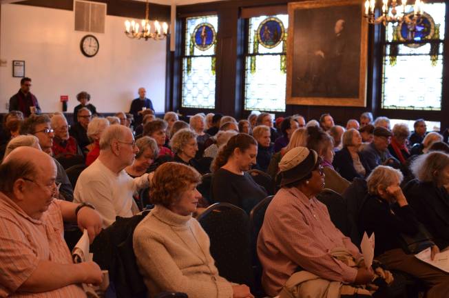 A capacity turnout at the livability forum