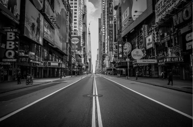 Times Square: New York’s busiest area sure didn’t have that same ring to it.