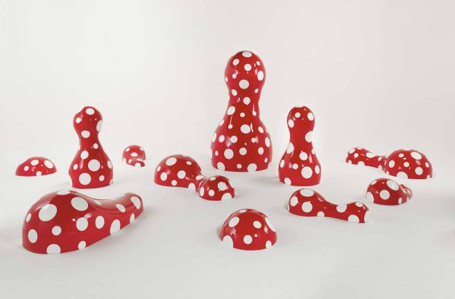 Yayoi Kusama, “Guidepost to the New World,” 2016, Victoria Miro Gallery