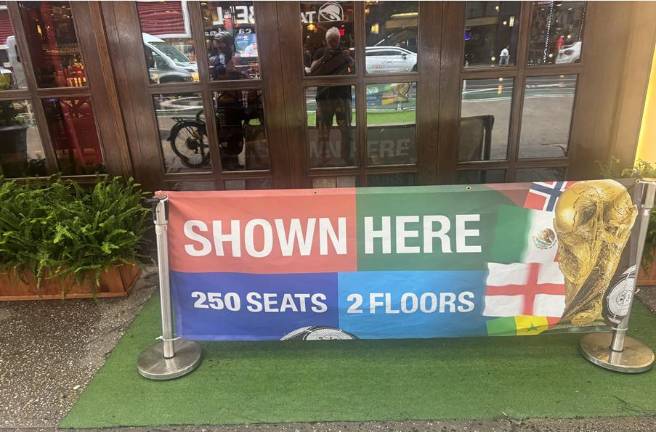 The Tailor House at 505 Eighth Ave. near Madison Square Garden, is one of many bars and restaurants that is luring FIFA World Cup fans and reaping some big nights in the normally slow summer season.