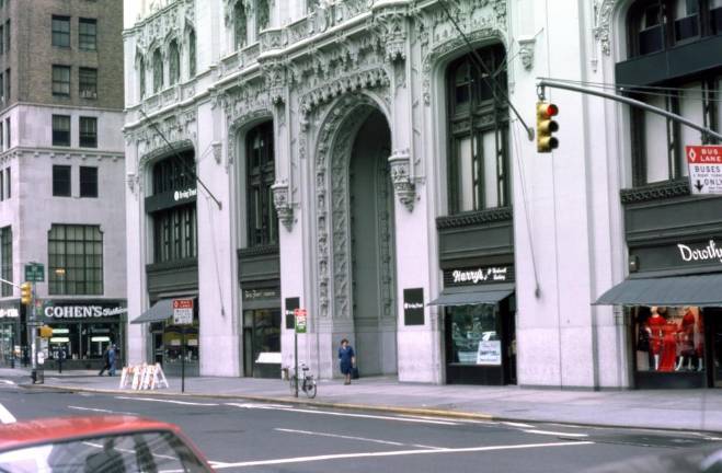 The Woolworth Building in Lower Manhattan.