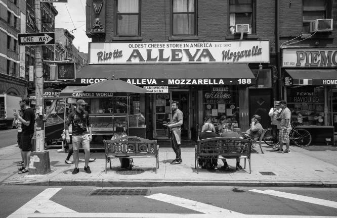 Tony Danza, a partner at Alleva on Grand Street, last month asked what Mayor Bill de Blasio and his administration might do to ensure the city's small businesses are not pushed out by high rents. Photo: Marcela, via flickr