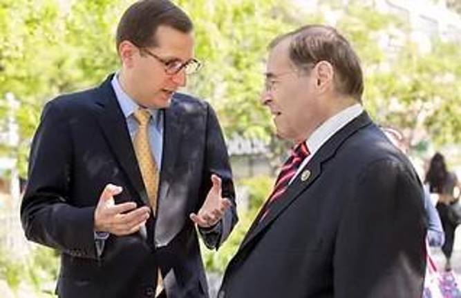 Many think NYS Assembly member Michal Lasher (left) would be the candidate Rep. Jerry Nadler would be most likely to endorse as his successor, after the veteran Conngressman said he would not seek reelection in 2026.