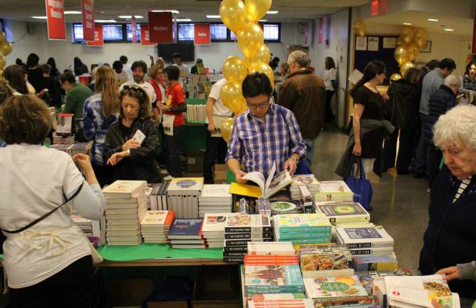 November's book fair at Goddard Riverside Community Center. Photo: courtesy of Goddard Riverside &#xa0;