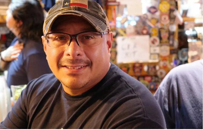 Bronx-born Carlos Mariduena was a went to O’Hara’s Pub near Ground Zero on the 25th Anniversary of 9/11.