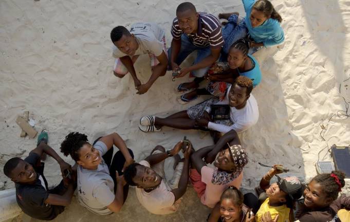 The Morombe Archaeological Project team, Andavadoaka, SW Madagascar. Photo: José Pons, Morombe Archaeological Project