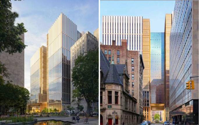 Renderings of the soon-to-be under construction Chinatown Jail.