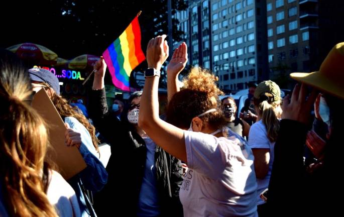 Dancing in the streets. Photo: Emily Higginbotham