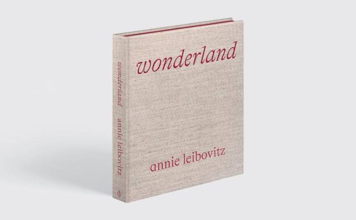“Wonderland,” new photo book by Annie Leibovitz. Photo courtesy of Phaidon Press