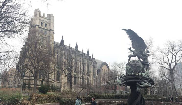 The Cathedral Church of St. John the Divine in 2014. Photo: Paulo JC Nogueira, via Wikimedia Commons