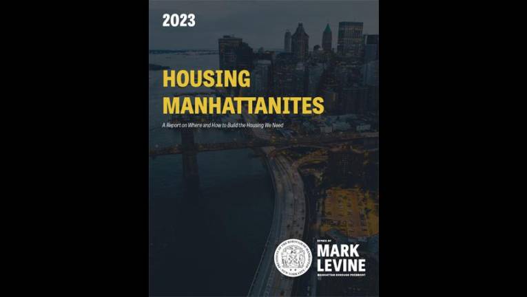 Manhattan Borough President Mark Levine has unleashed a sweeping housing plan that could add 70,00 new units in Manhattan to help alleviate the affordable housing crisis. The report finds 171 vacant lots that could support new housing.