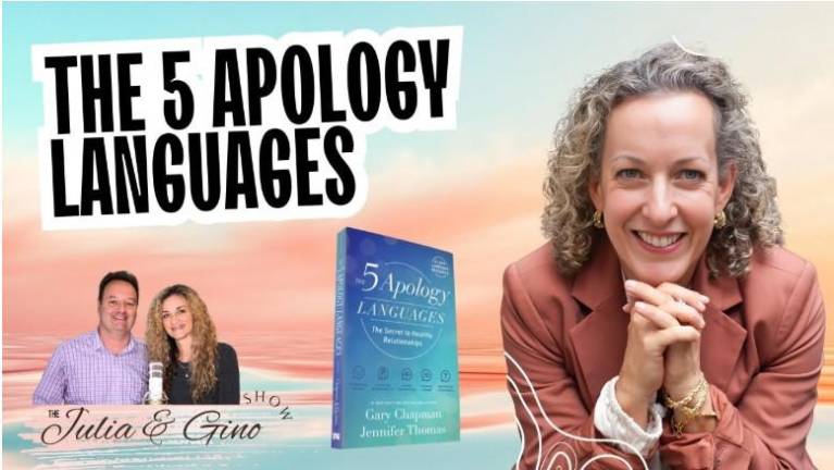 Jennifer Thomas, co-author with Gary Chapman of “The 5 Apology Languages” says often a simple, “I’m sorry” is the best apology.