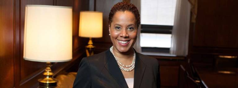 Leecia Eve, a former legal adviser to Joe Biden, Hillary Clinton and Gov. Andrew Cuomo, is also bidding to become the state&#x2019;s top law enforcement official. Photo: Courtesy of Leecia Eve