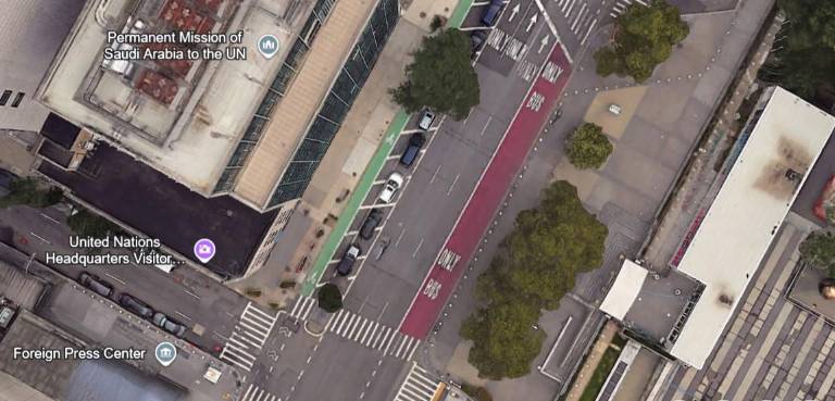 The bike lane on First Ave. and E. 45th St. was the scene of a deadly e-bike crash that killed a 32 year-old male on a bike that could go up to 50 MPH. He lost control of the bike and suffered head trauma shortly after 10 p.m. on