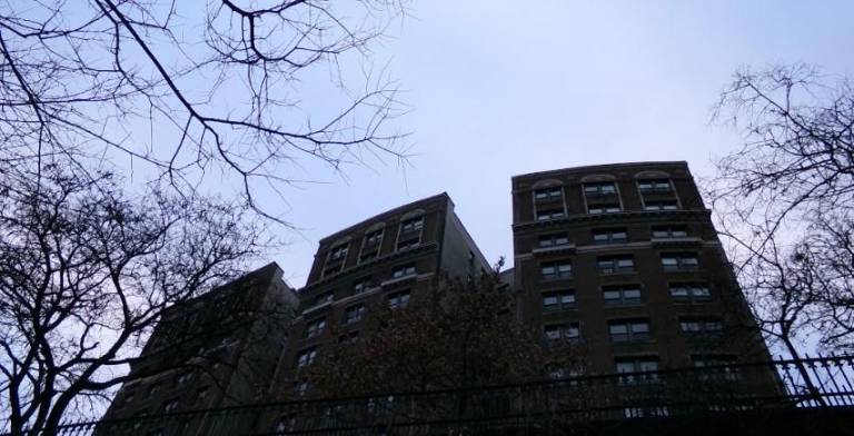 The three, 13-story towers at 409 Edgecombe Ave., constructed in 1917 and designed by famed architectural firm of Schwarz &amp; Gross, dominates the neighborhood of Sugar Hill on the Upper West Side.