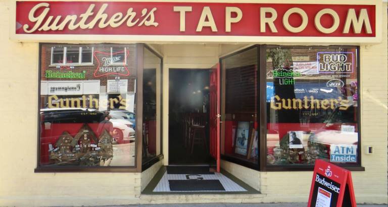 Gunther’s, on Main Street is an inviting space to partake of an adult beverage. Jack Kerouac was a frequent customer there from 1958 to 1964.