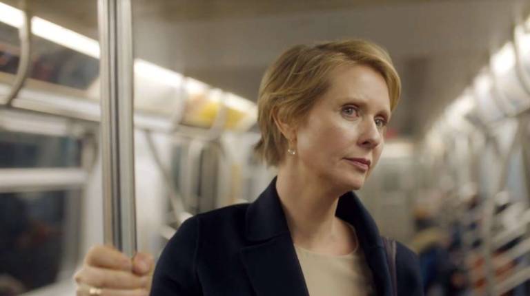 Cynthia Nixon in a video unveiling her candidacy for New York governor. Courtesy CynthiaForNewYork.com