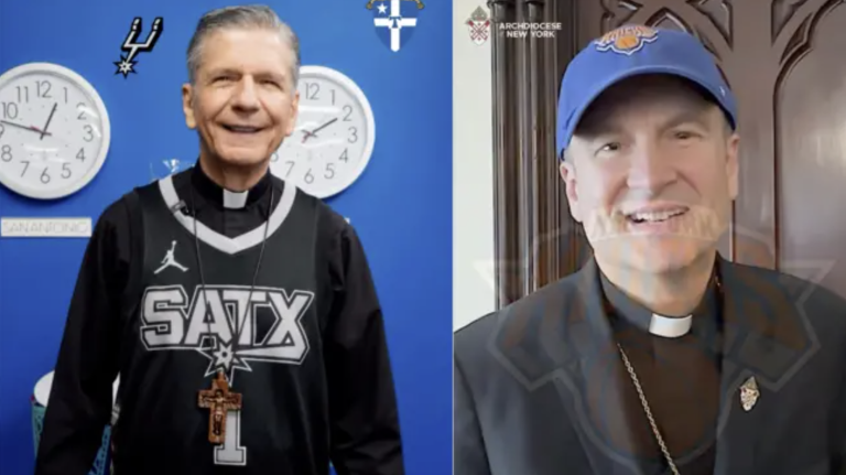 Gustavo García-Siller, archbishop of San Antonio, and Hicks had made the wager ahead of the start of the NBA Championship finals and rooted fervently for their teams throughout the series.