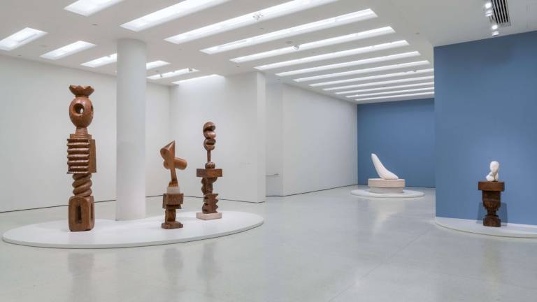 Installation View: &quot;Guggenheim Collection: Brancusi,&quot; Solomon R. Guggenheim Museum. Photo: David Heald &#xa9; Solomon R. Guggenheim Foundation, 2018