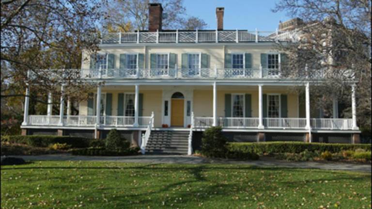 Gracie Mansion, the mayor’s official residence in Carl Schurz Park