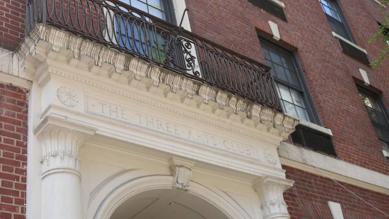 In 1927, the building was constructed and opened as housing and a community space for women in the arts, known as the Three Arts Club.