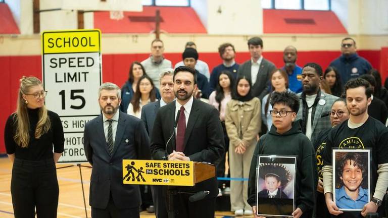 Mayor Zohran Mamdani announced that he intends to reduce all NYC school zone speed limits to 15 mph by the end of his term, in 2029. A total of 800 zones will see changes this year.