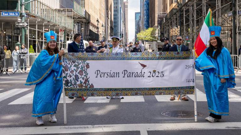Persian Day Parade at East 38th Street, Sunday April 27, 2025