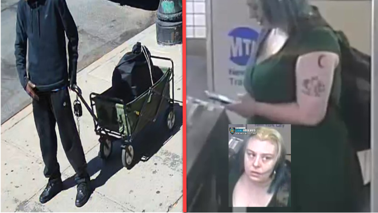 Left: Wanted to attempted murder in East Harlem, April 29; Right: Wanted for subway assault, May 1.