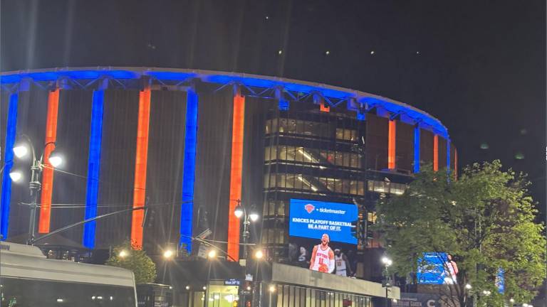 Madison Square Garden is ready for the Knicks 2026 playoff campaign. The New York State Gaming Commission wants to make sure only the authorized user of sports betting sites uses it and is pushing to add a biometric date requirement.