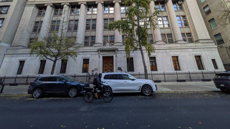 Regis High entrance at 55 E. 84th St., Nov. 13, 2025.