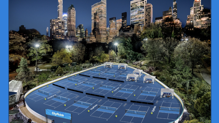 A depiction of the 14 courts that will soon be available at Wollman Rink. <b>Photo: CityPickle.</b>