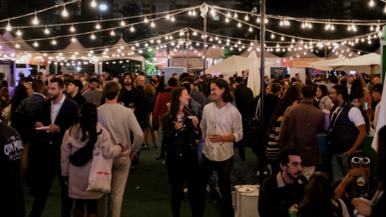 Attendees enjoy West Side vendors at the festival in 2022